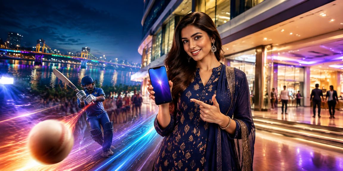 VIP player enjoying mobile betting in Ahmedabad riverfront