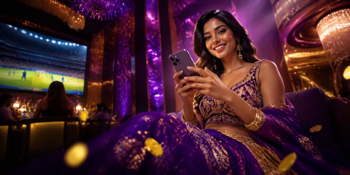 Indian cricket enthusiast registering on mobile betting app