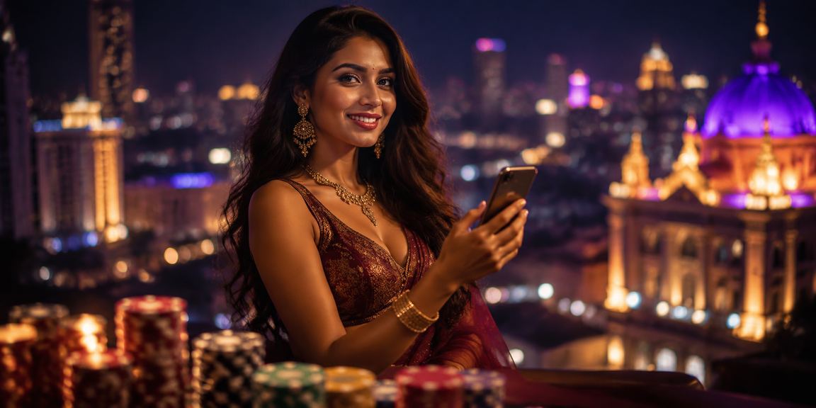 Indian player enjoying secure mobile casino gaming in Pune